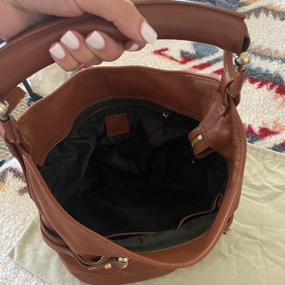 Burberry Brown Leather Horsebit Hobo - Picture 6 of 16